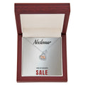 Baby Feet Heart Necklace - Noctemar edition